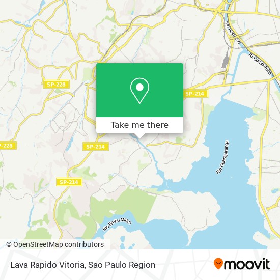 Lava Rapido Vitoria map