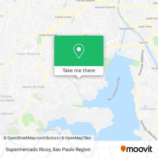Supermercado Ricoy map