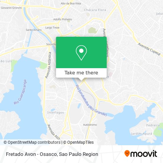 Mapa Fretado Avon - Osasco