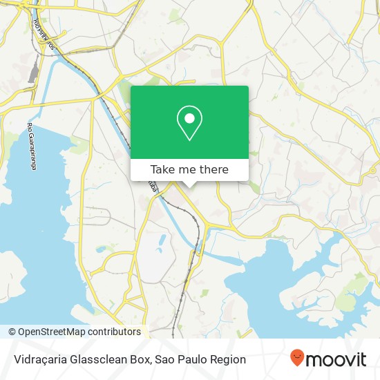 Mapa Vidraçaria Glassclean Box