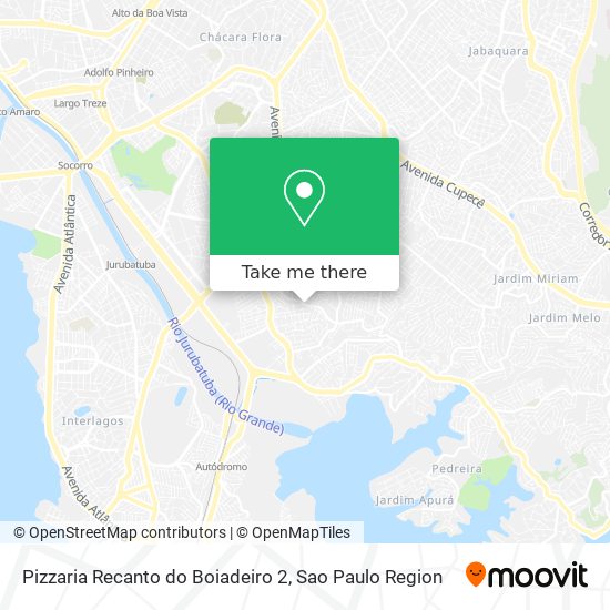 Pizzaria Recanto do Boiadeiro 2 map