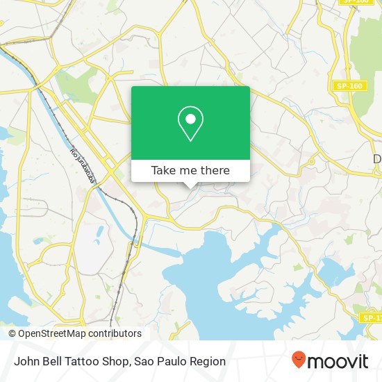 John Bell Tattoo Shop map