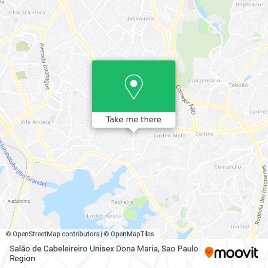 Salão de Cabeleireiro Unisex Dona Maria map