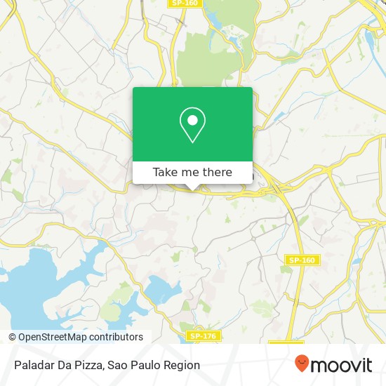 Paladar Da Pizza map