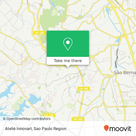 Ateliê Innovart map