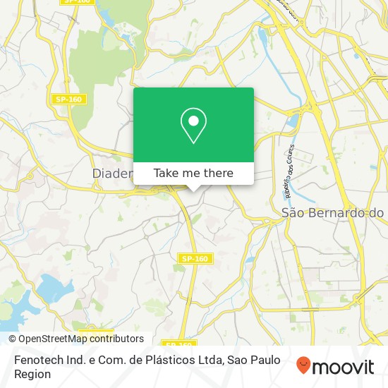 Mapa Fenotech Ind. e Com. de Plásticos Ltda