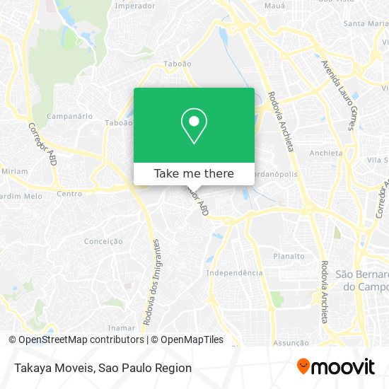 Takaya Moveis map