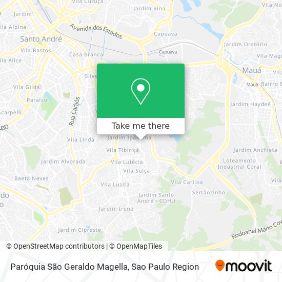 Paróquia São Geraldo Magella map