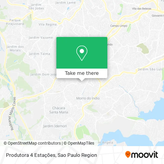 Produtora 4 Estações map
