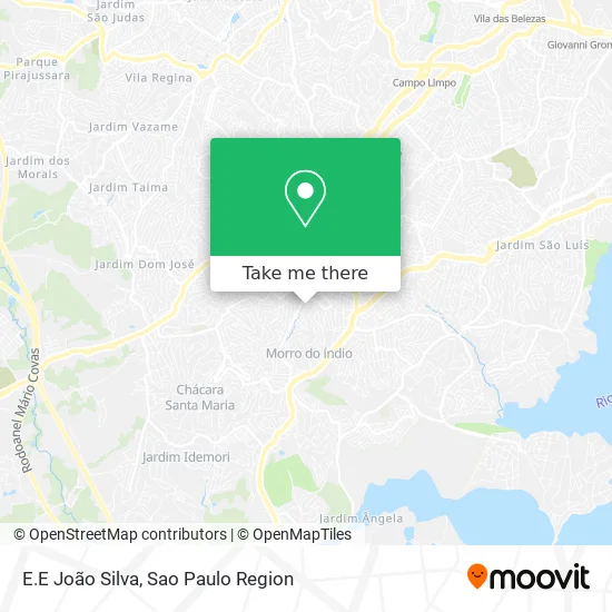 E.E João Silva map