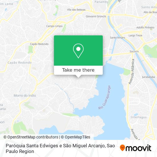 Paróquia Santa Edwiges e São Miguel Arcanjo map