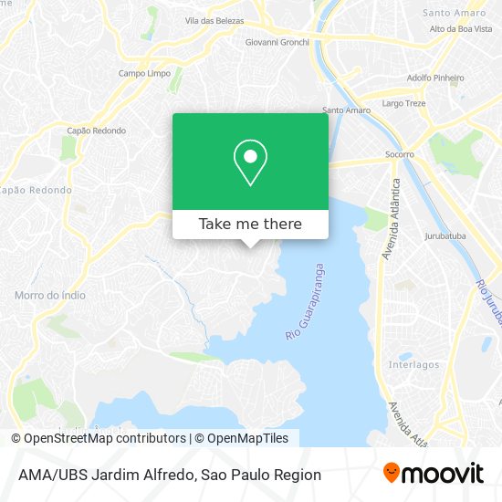 AMA/UBS Jardim Alfredo map