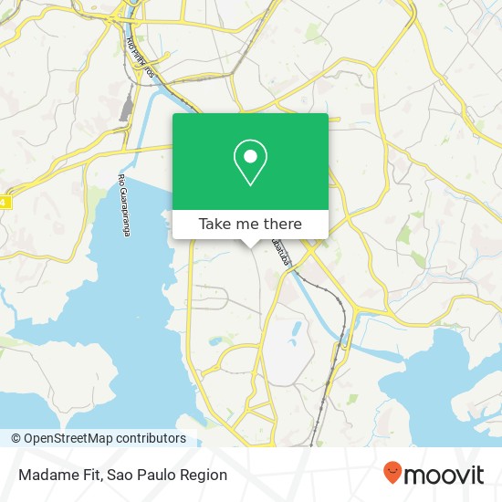 Madame Fit map