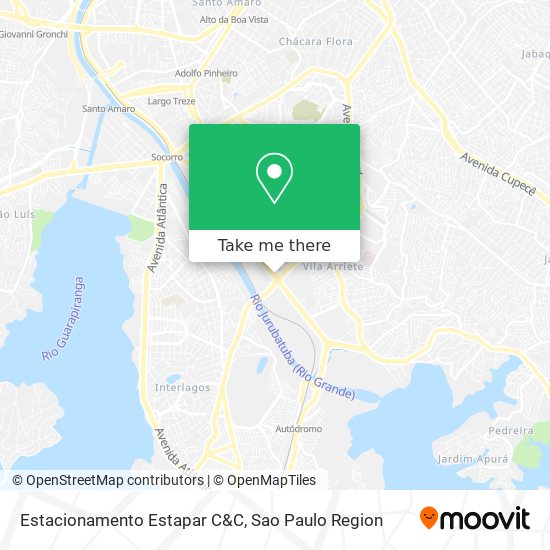 Mapa Estacionamento Estapar C&C