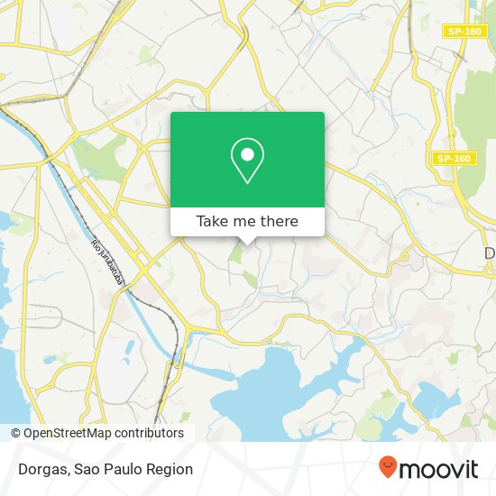 Dorgas map