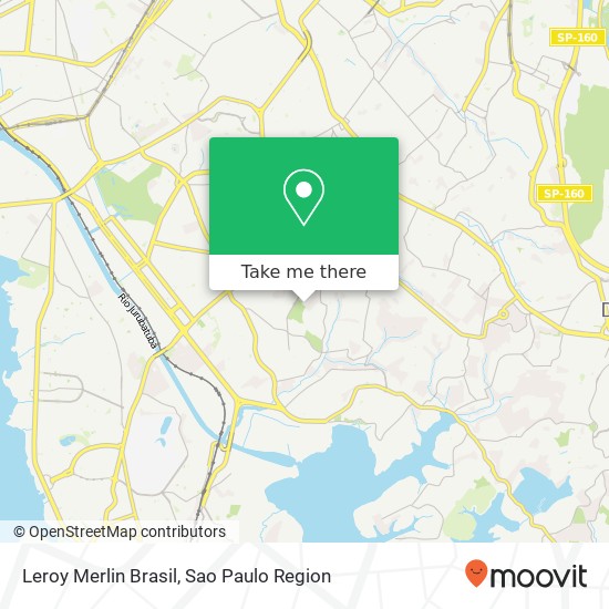 Leroy Merlin Brasil map