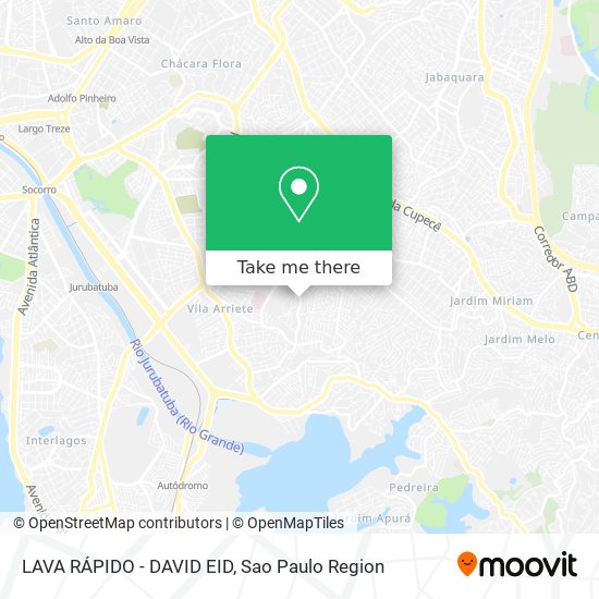 LAVA RÁPIDO - DAVID EID map