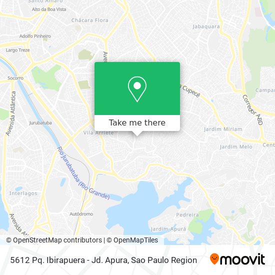 5612  Pq. Ibirapuera - Jd. Apura map