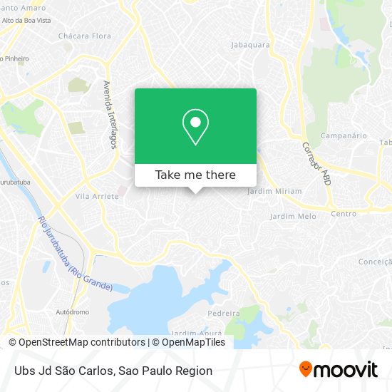 Mapa Ubs Jd São Carlos