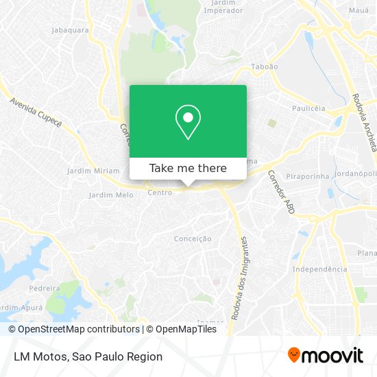 LM Motos map