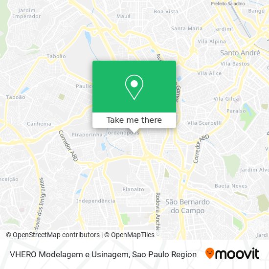 VHERO Modelagem e Usinagem map