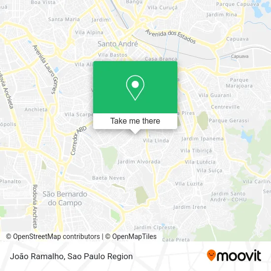 João Ramalho map