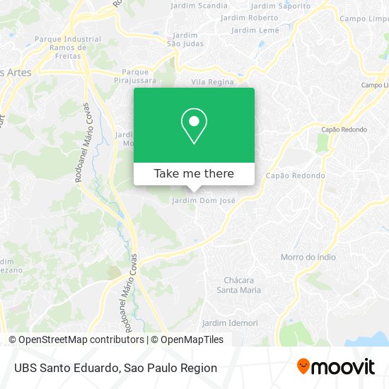 UBS Santo Eduardo map