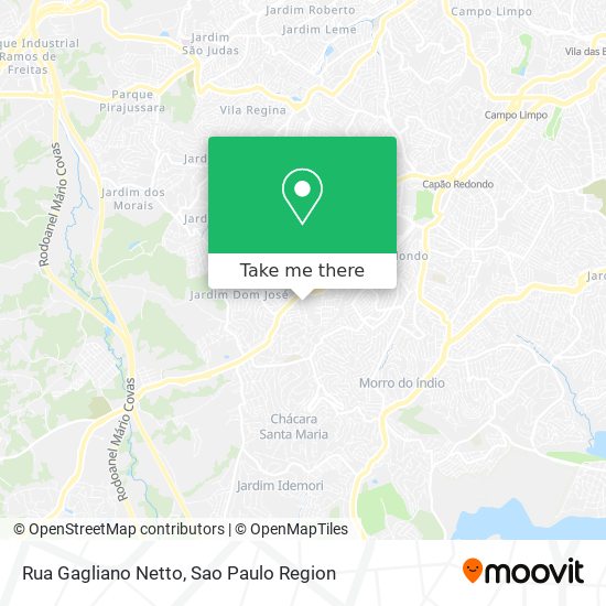 Rua Gagliano Netto map