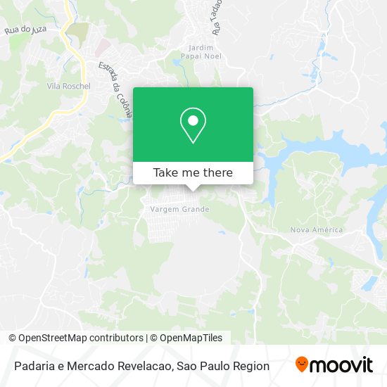 Padaria e Mercado Revelacao map