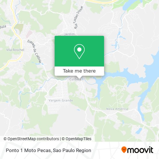 Ponto 1 Moto Pecas map