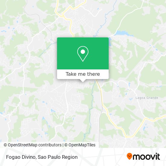 Fogao Divino map