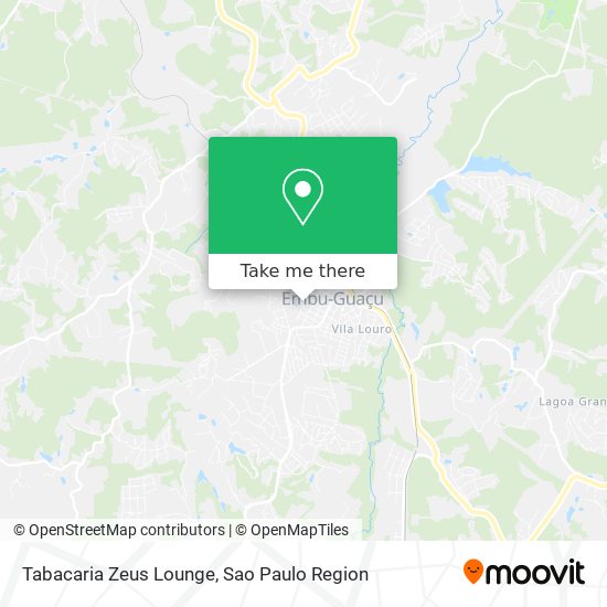 Tabacaria Zeus Lounge map