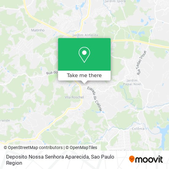 Deposito Nossa Senhora Aparecida map