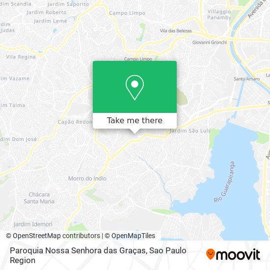 Paroquia Nossa Senhora das Graças map