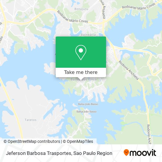 Jeferson Barbosa Trasportes map