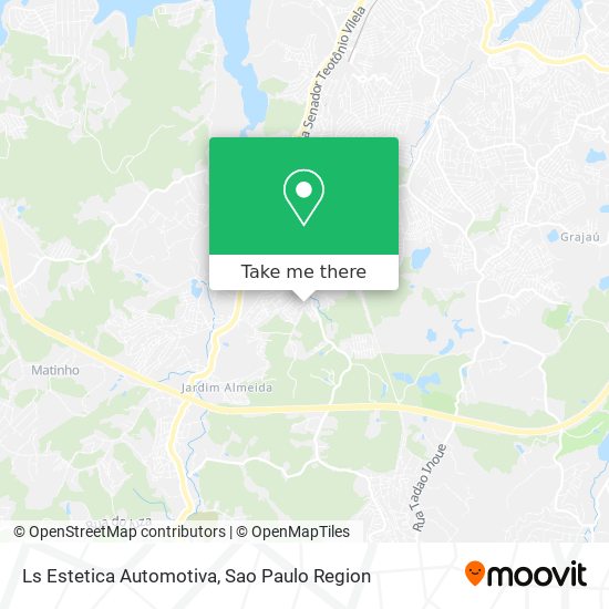 Ls Estetica Automotiva map