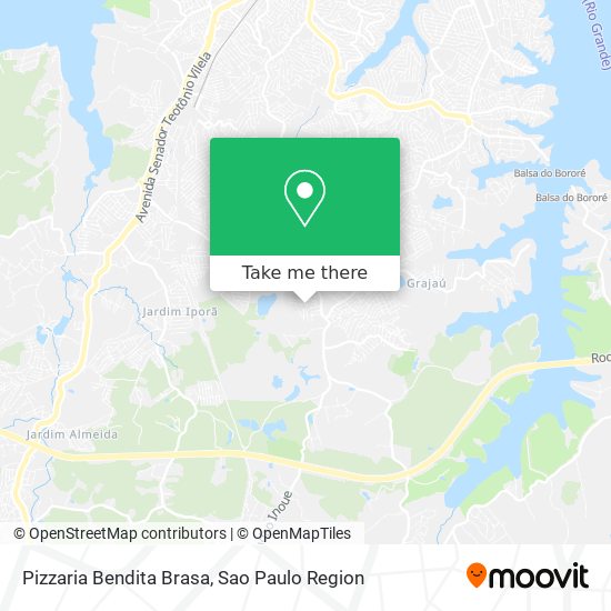 Pizzaria Bendita Brasa map