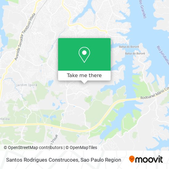 Santos Rodrigues Construcoes map