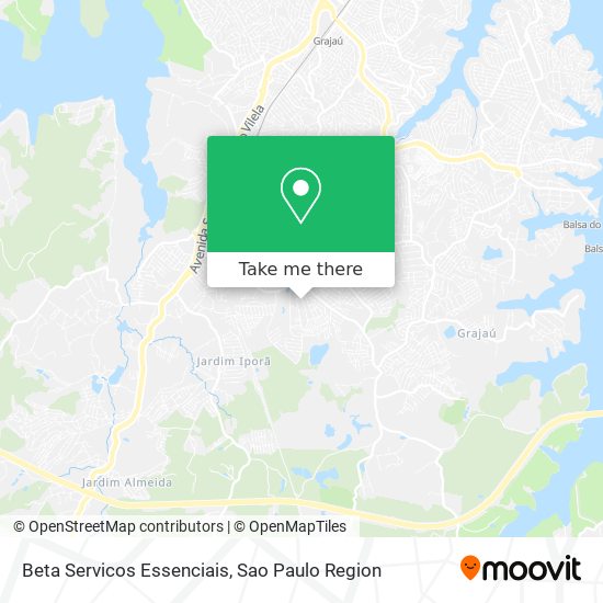 Mapa Beta Servicos Essenciais