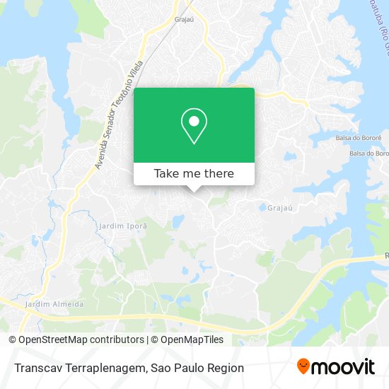 Mapa Transcav Terraplenagem