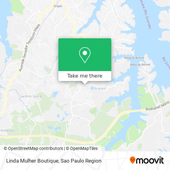Linda Mulher Boutique map