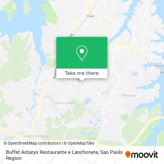 Buffet Antarys Restaurante e Lanchonete map