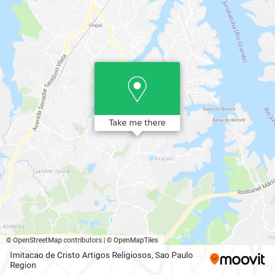 Imitacao de Cristo Artigos Religiosos map