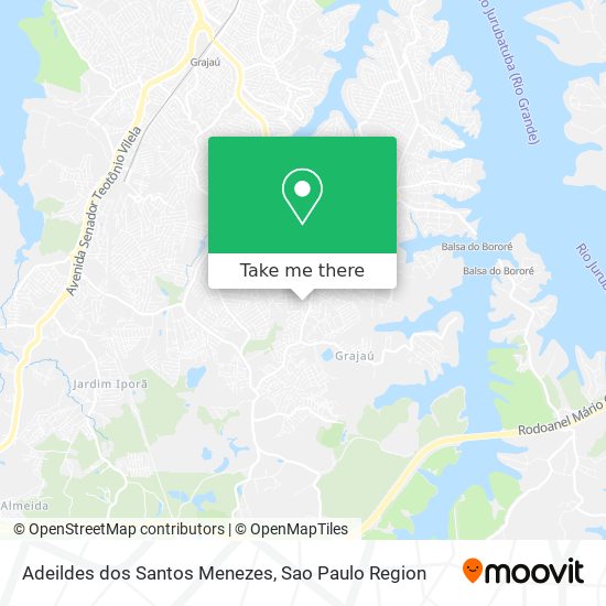 Adeildes dos Santos Menezes map