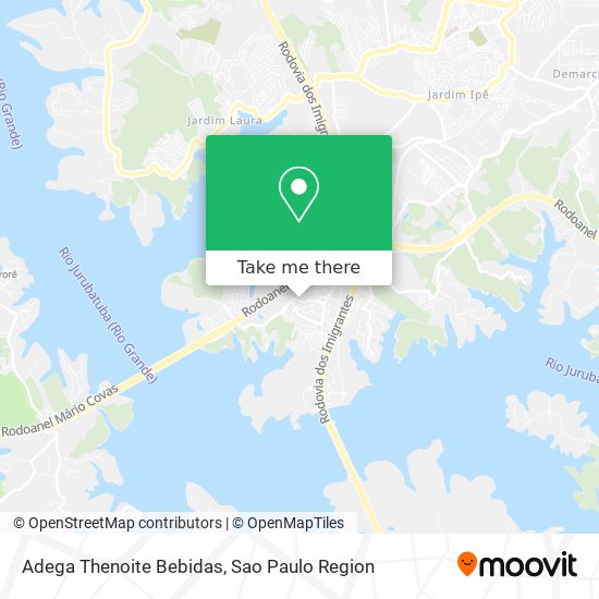Adega Thenoite Bebidas map