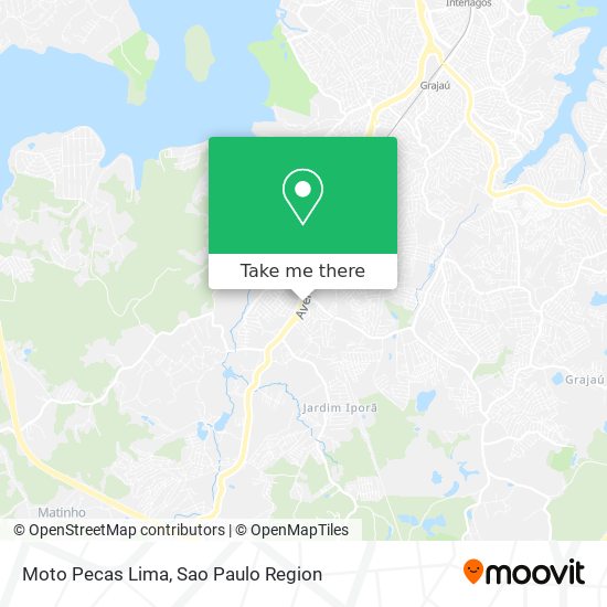 Moto Pecas Lima map
