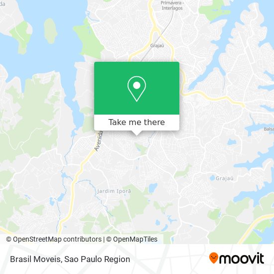 Brasil Moveis map