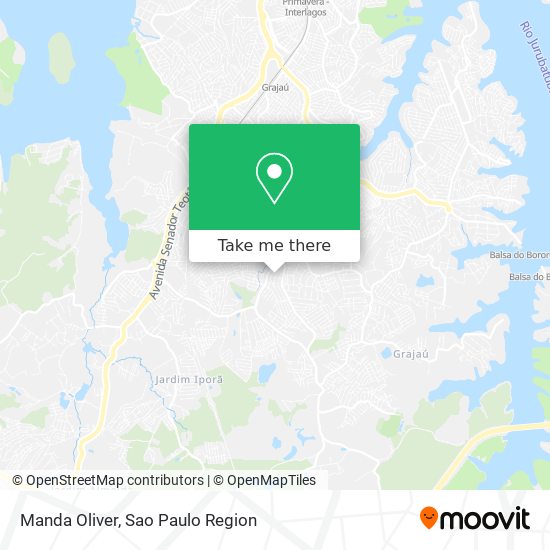 Manda Oliver map