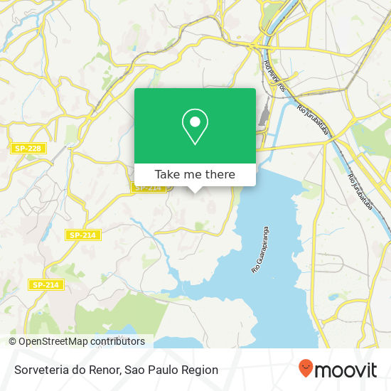 Mapa Sorveteria do Renor