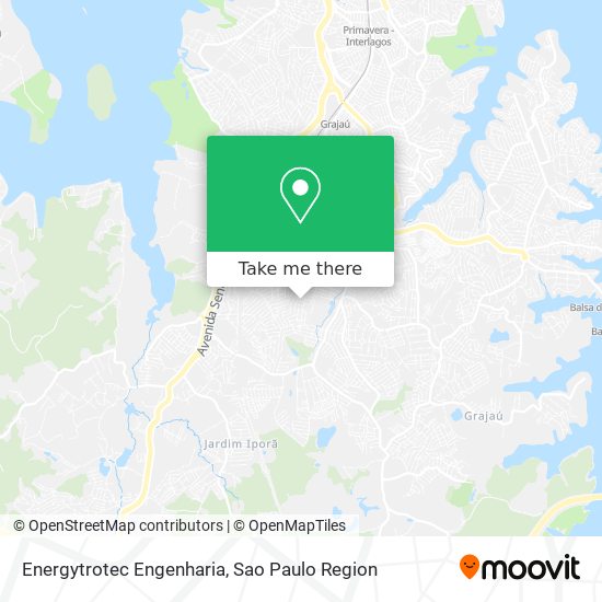 Mapa Energytrotec Engenharia